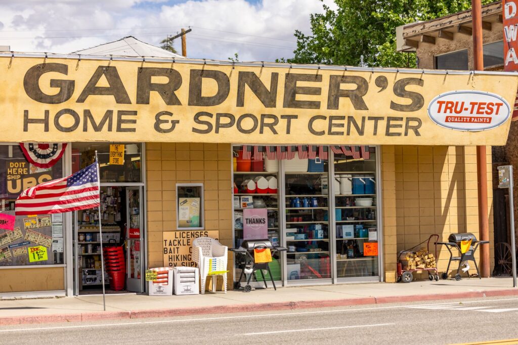 A local storefront in the Charlotte area